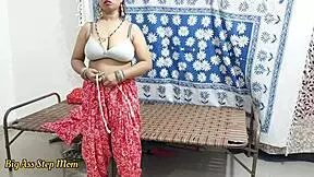 Desi stepmommy's wild licking sucking fantasy with boyfriend 😍 big tits bent over doggystyle hardcore muff diving handjob cumshot!