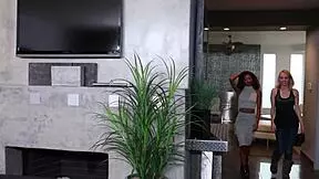 aaliyah love ravages september reign in fierce interracial lesbian pussy feast