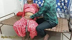 Desi stepmommy's wild licking sucking fantasy with boyfriend 😍 big tits bent over doggystyle hardcore muff diving handjob cumshot!