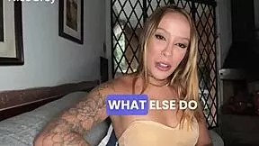 imagine blonde petite latina's shocking rimjob deepthroat skills in pov casting