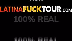 Latina Redhead Kneels In Garden To Deep Throat Pulsing Big Cock Outdoors