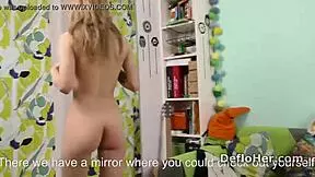 omg this enchanting virgin gwyneth petrova with glasses shows her hymen close-up in first-time defloration interview... so hot