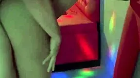 Sharing double penetration fun with gym trainers while hubby stays home