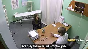 doctor finds my pulsing pussy restoring nipples sex drive in hospital