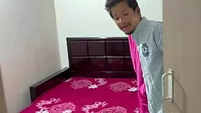 stepmom's big pussy lips drip as stepson fucks her huge ass on karwa chauth