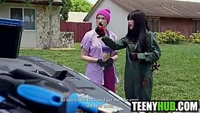 stepmoms with nipple clamps? khloe kapri and penelope reed go wild with ethan seeks 😈🔥