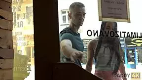 Czech Pornstar Anna Rose Caught and Pounded Hard by Her Stepdad on Desk