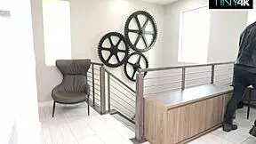 Superhero redhead slut traps burglar deep in her tight wet cunt!