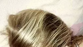 stepson rams big cock deep in sleeping blonde milf mommy's mouth