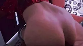 Neighbor visits one afternoon while husband works, fills her with milk casually