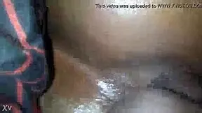 tiny black teen drilled rough anal in dirty ebony group threesome, full movie awaits