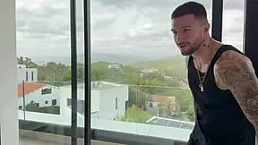 Skinny amateur wife dominated at first-time interracial swinger party deepthroat gagging double penetration cumshot