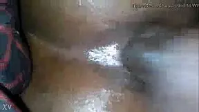 tiny black teen drilled rough anal in dirty ebony group threesome, full movie awaits