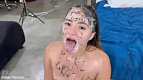 no mercy on this puke-slurping whore sussy sweet's extreme anal fisting!