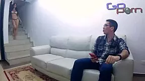 lost latina's juicy ass licked then fucked interracial by muscular japanese guy