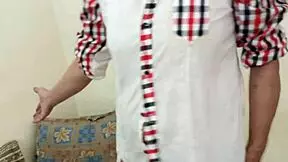 Hot Desi Maid's Big Tits Bounce as Master Rips Clothes Fucks Curvy Pussy Footjob Moans Hindi XXX