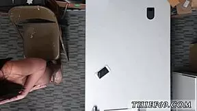 Sexy Petite Police Officer Fucks Old Suspect Hardcore At Work