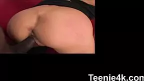 PETITE TEEN TIGHT PUSSY Takes MONSTER COCK FACIAL