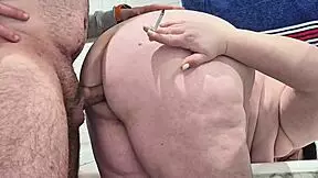 whoops wrong hole but milf mommy takes big cock anal creampie anyway