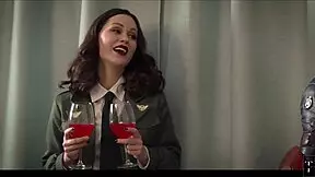 innocent virgin peggy carter seduced by captain america's monster cock on secret mission