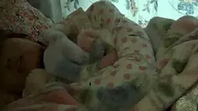 hairy petite asian babe rubs small tits in school uniform