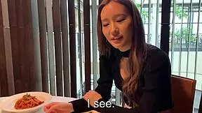 Rich Asian Slut in Red Underwear Begs for Backdoor and Cowgirl Creampie in Luxury Hotel?