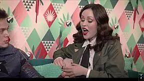 innocent virgin peggy carter seduced by captain america's monster cock on secret mission