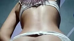 Young Ass Dancer Zemunin Fingers Herself Wild During Photoshoot Till Explosive Orgasm