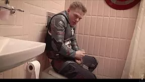 innocent virgin peggy carter seduced by captain america's monster cock on secret mission