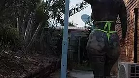 Melody Radford leaks micro bikini twerk pole dance tease