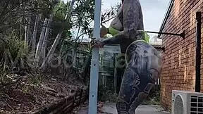 Melody Radford leaks micro bikini twerk pole dance tease