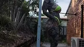 Melody Radford leaks micro bikini twerk pole dance tease