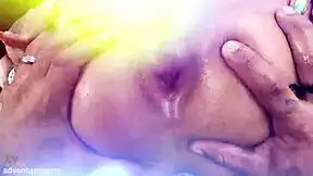 Michy Perez Takes Intense DAP Anal Double Deep Balls Pissing Gaping Cowgirl Skinny Latina Fury