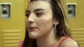 big tits milf teacher joins two teen students for wild threesome