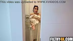 My French Stepmom Leo Valentino Clea Gaultier Sucks Cock Like a Pro