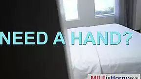 Huge tits Russian MILF 😱 caught by stepsons massive boner!! What happens next? 👀💦