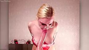 swiss schoolgirl freya erlenberg deep throat blowjob big tits titty fuck oiled dirty talk