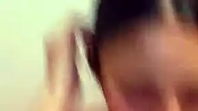 friend waits in lingerie harness bent over ready for rough doggystyle creampie