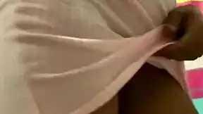 i striptease then finger my juicy virgin chocolate pussy till i cream