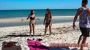 blonde teen bound in bdsm gets clothes ripped off for extreme domination