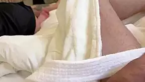 casting couch curvy latina teen shares vacation bed bent over doggystyle creampie pov