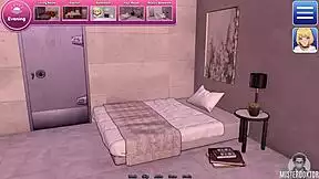 bunkered with femboy 18 she spreads her big ass for mommy milf creampie in college roleplay game