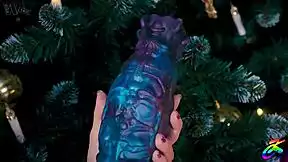 god my huge gape asshole feels so good after christmas anal toy play