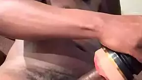 my pocket pussy gripped so tight i ripped her clothes off and fucked her hard with my monster black cock