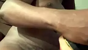 my pocket pussy gripped so tight i ripped her clothes off and fucked her hard with my monster black cock