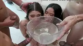 horny natasha rios fists gaping ass in wet dap orgy... damn stretch!