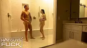 Amazing 18yo Latina Natural Tits Ass Bent Over Doggystyle Interracial Pounding!