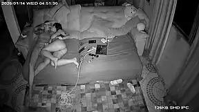 Hey 😏 stepdaughter gropes stepdad's cock till hard then rides bareback to cum 💦🔥