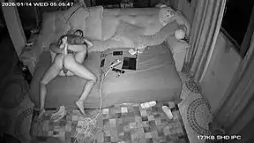 Hey 😏 stepdaughter gropes stepdad's cock till hard then rides bareback to cum 💦🔥