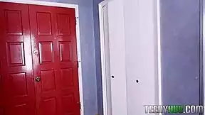 you gotta see lucy foxx's ginger hairy bush get ridden hard in the wildest milf teen taboo action